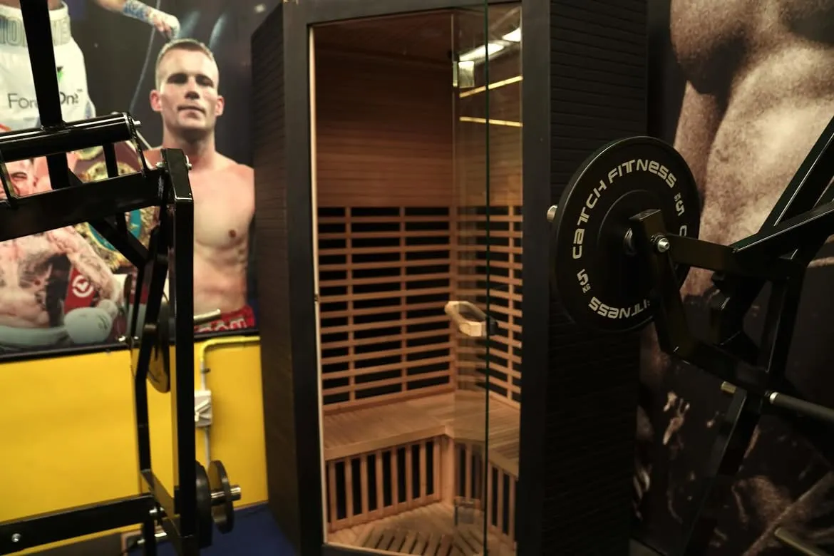 Infrared Sauna at AllTime Boxing